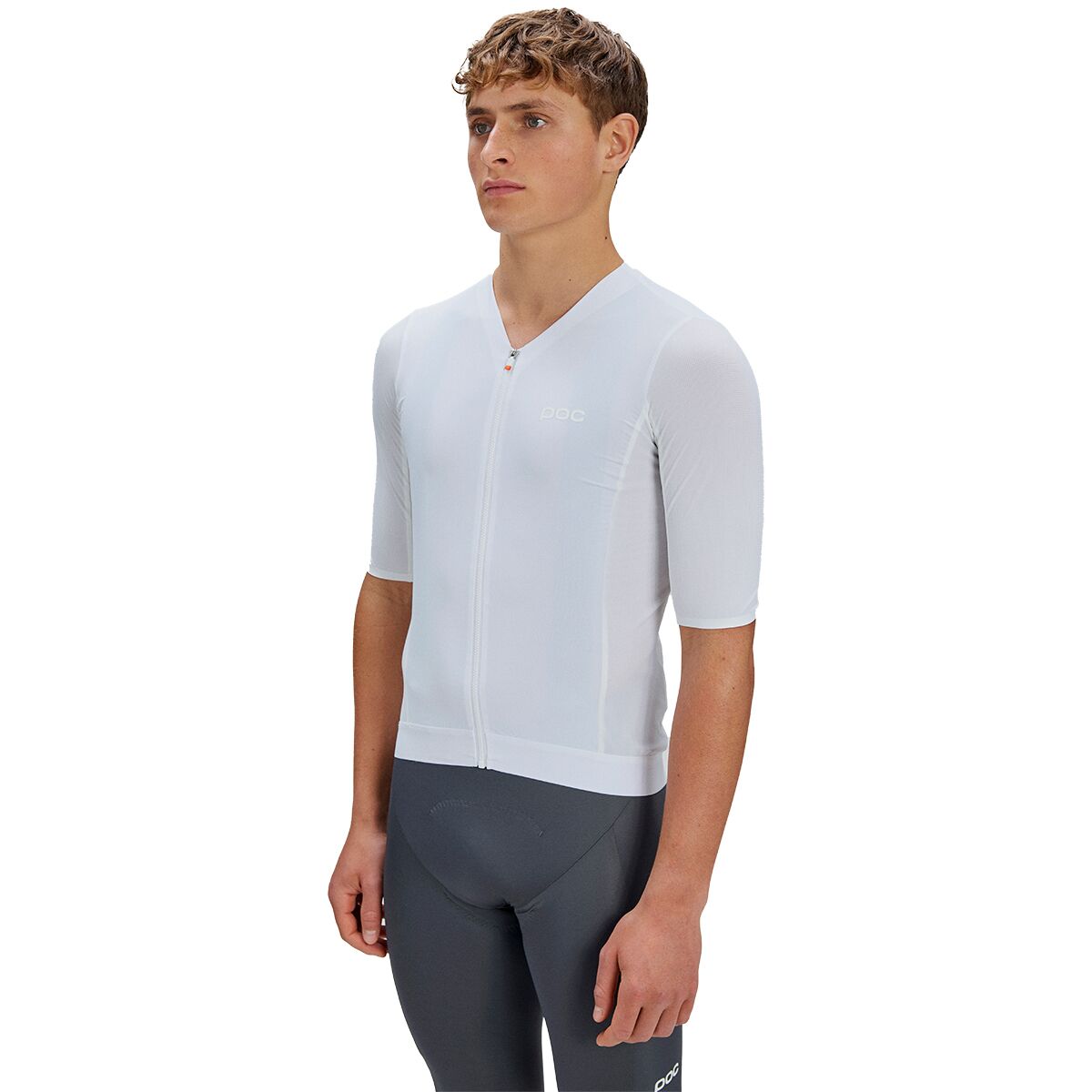 POC Raceday Short-Sleeve Jersey - Men's Hydrogen White, M