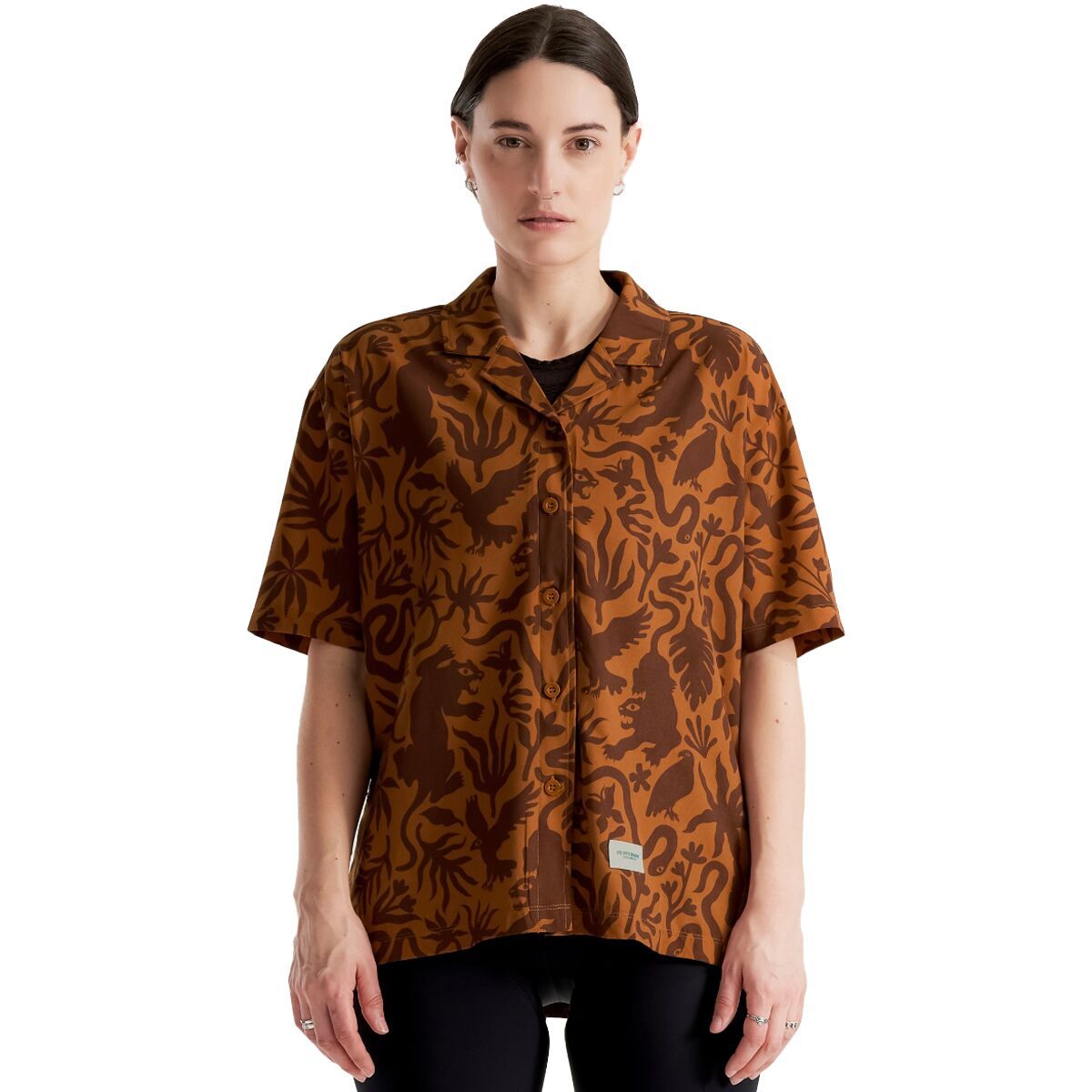 Peppermint Cycling Peppermint Cycling Signature Lightweight Shirt - Women's Wild Rosewood, S