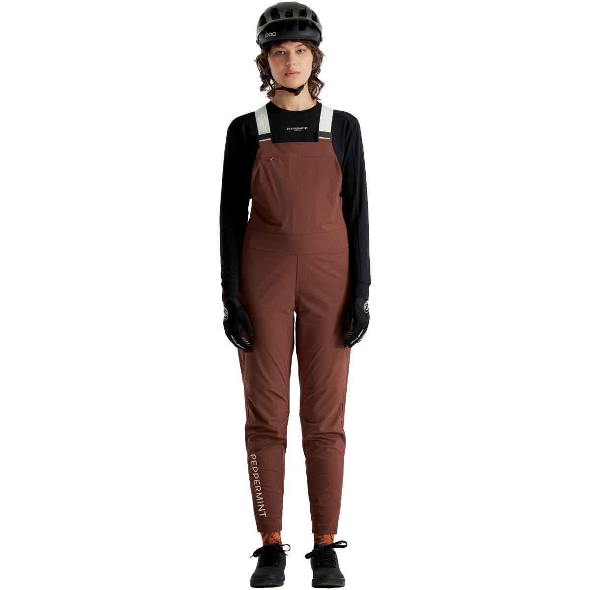 Peppermint Cycling Peppermint Cycling Signature Overall - Women's Espresso, S