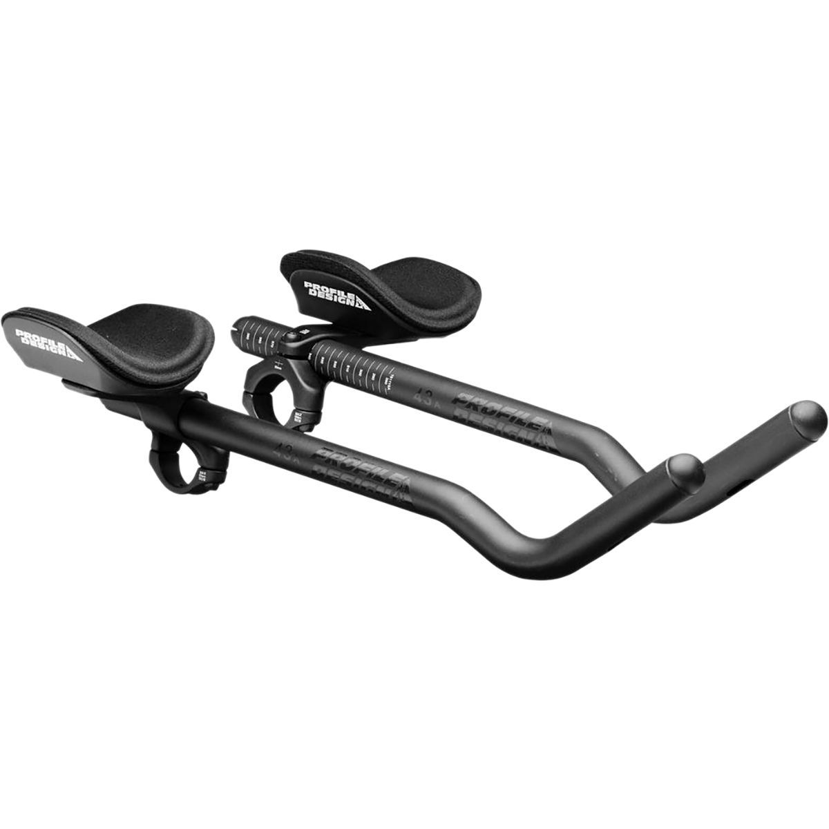Profile Design Sonic Ergo 43a Clip-On Aerobar - Components