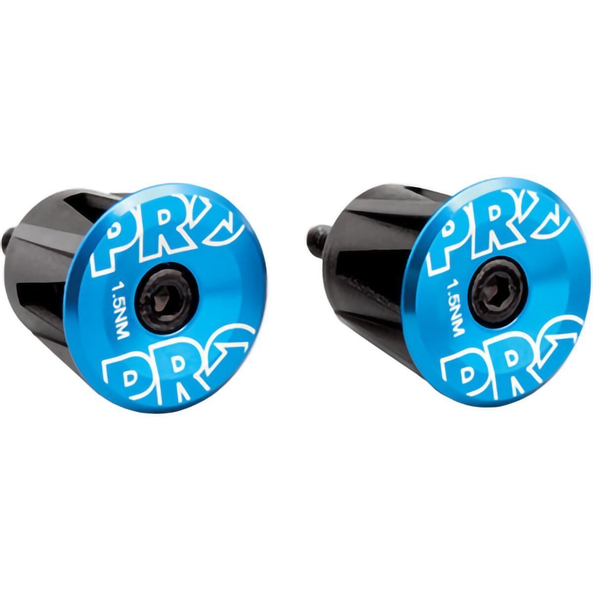 PRO Handlebar End Plugs Blue, One Size