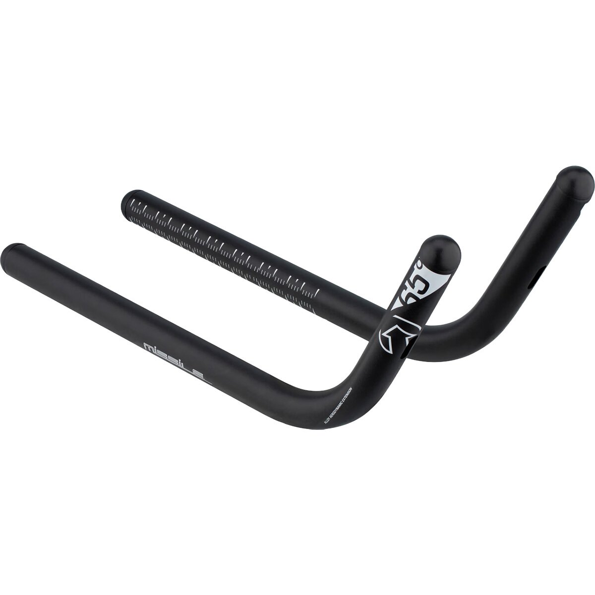 Pro PRO Missile J-Bend Clip-On Bars Black, 31.8mm