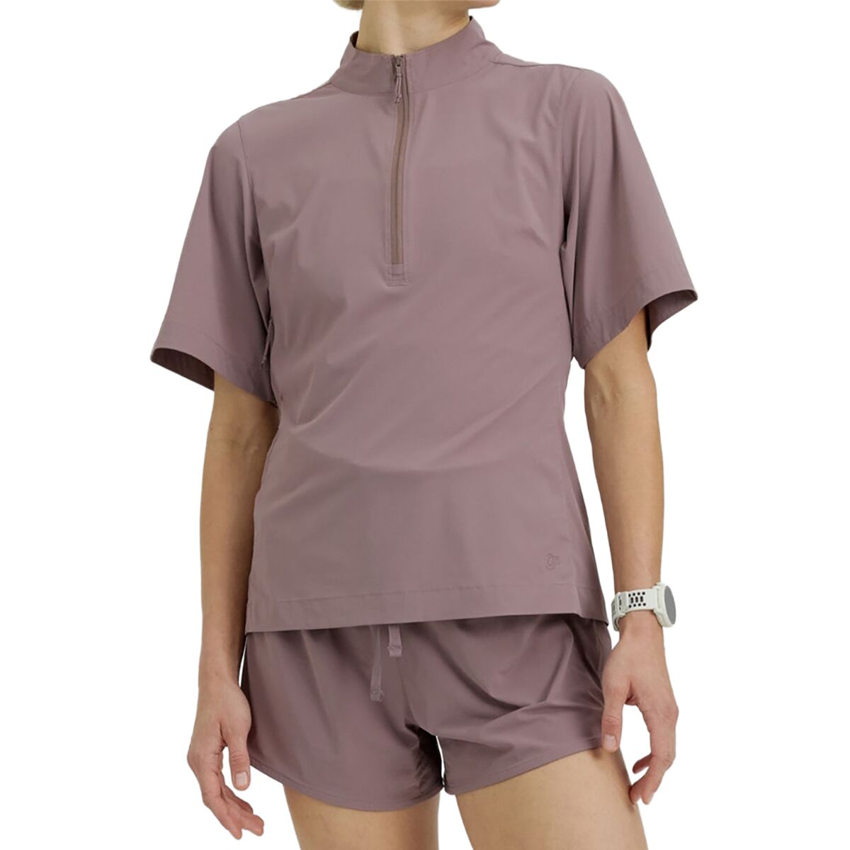 Pruzan Pruzan Aerostretch Zip Top - Women's Twilight Mauve, S