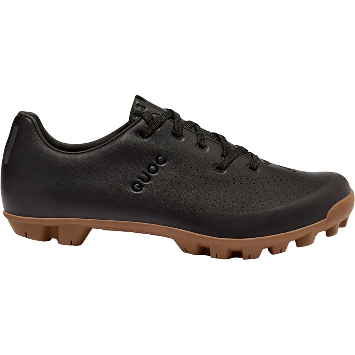 QUOC Gran Tourer Gravel Cycling Shoe Black Gum, 43.0 - Men's