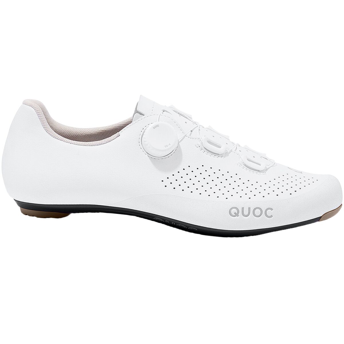 Quoc QUOC Motion Cycling Shoe White, 40.0