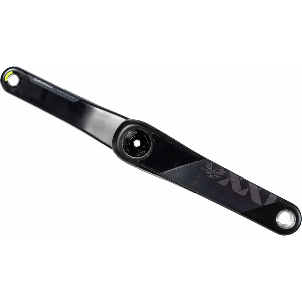 Quarq Sram XX1 Eagle DUB AXS Crank Arms Black, 170mm