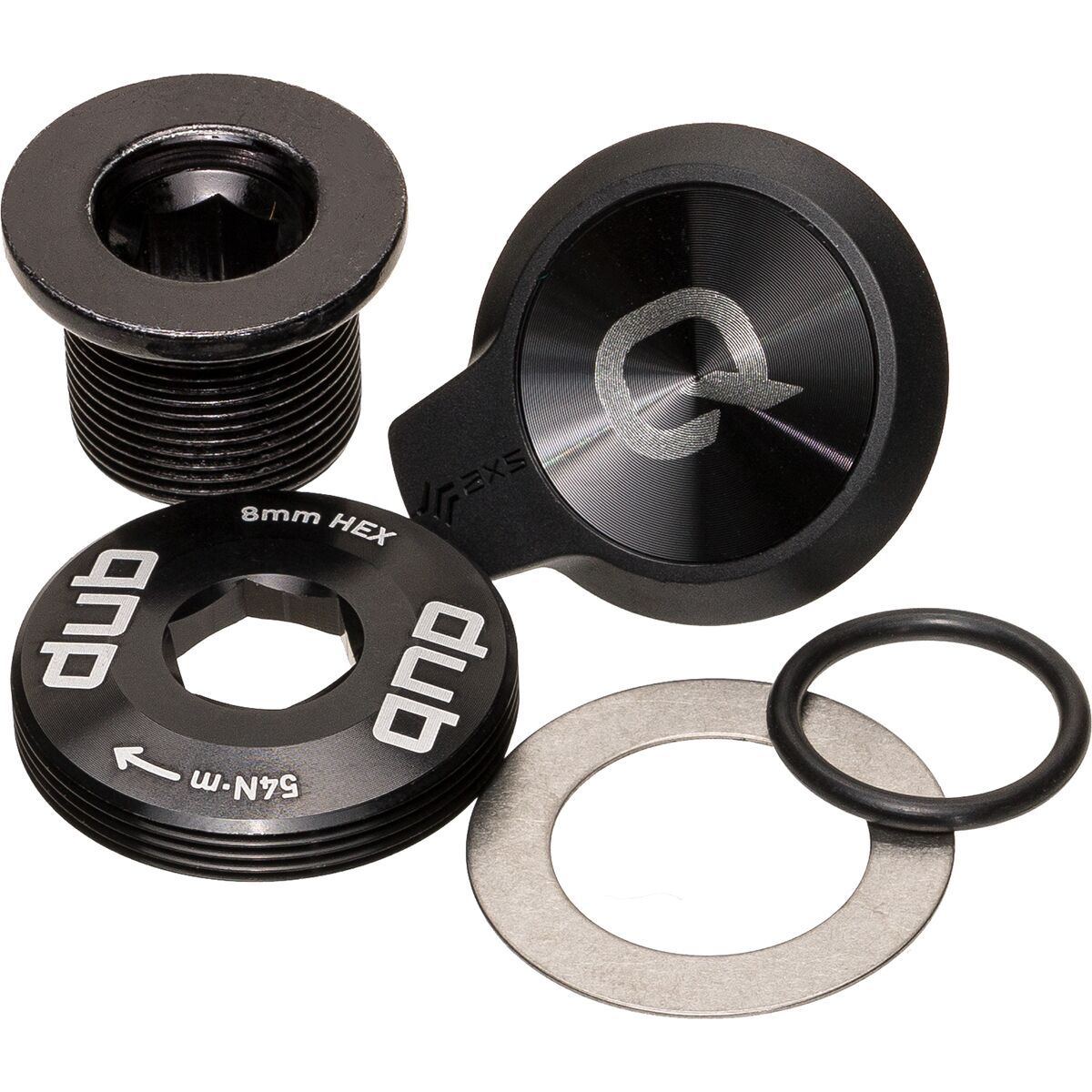 Quarq Rival AXS Crank Arm Bolt Kit & AXS Cover Black, One Size