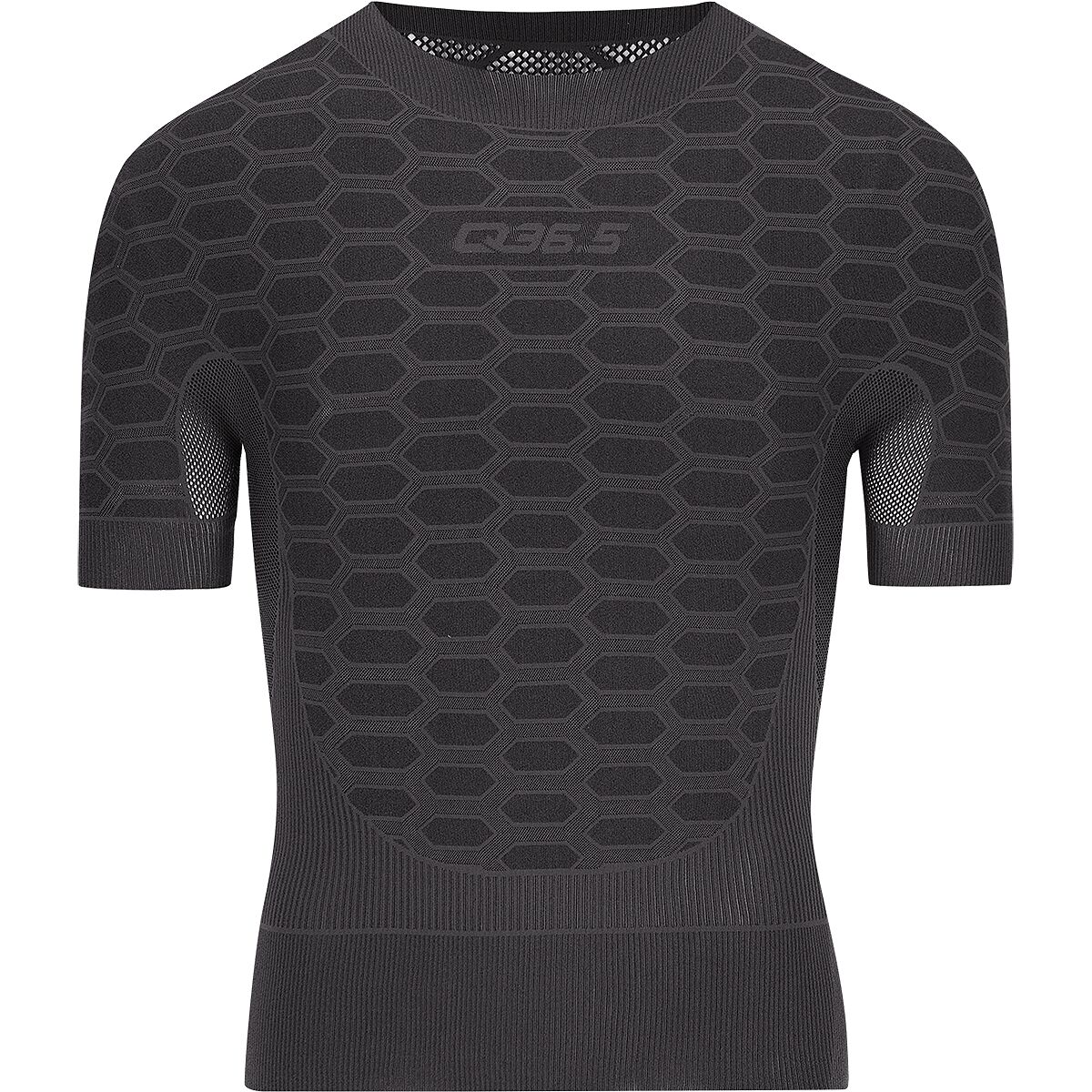 Q36.5 Q36.5 Base Layer 2 Short-Sleeve Poppy Orange, S/M - Men's