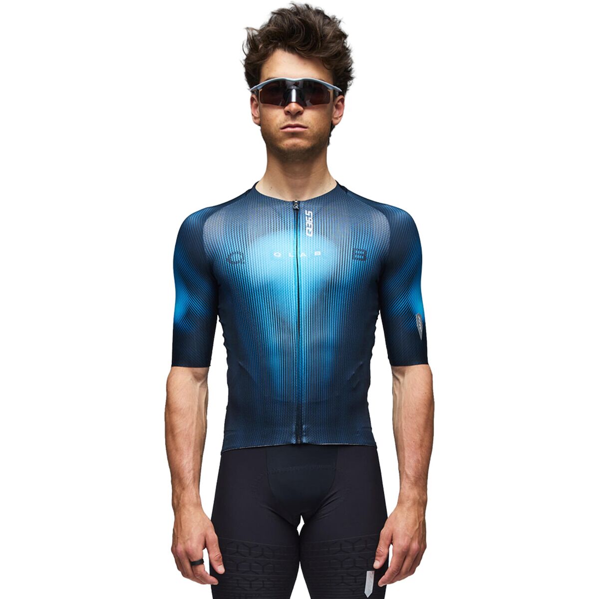 Q36.5 Q36.5 Gregarius Clima QLAB Jersey - Men's Nautica Blue, S