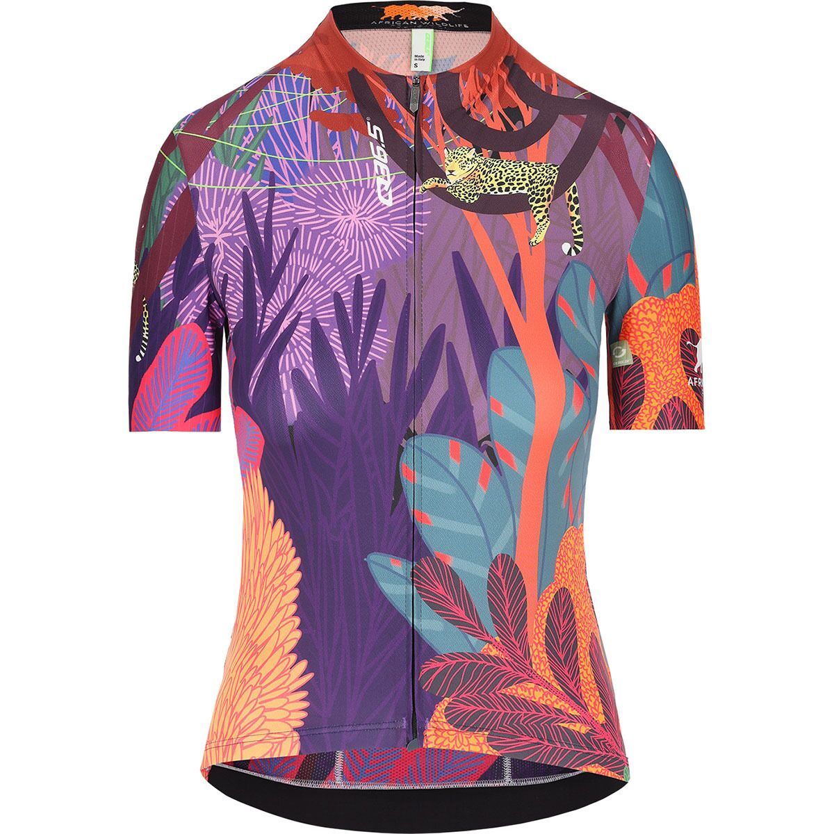 Q36.5 Q36.5 Gregarius Pro African Wildlife Foundation Jersey - Women's Purple, S