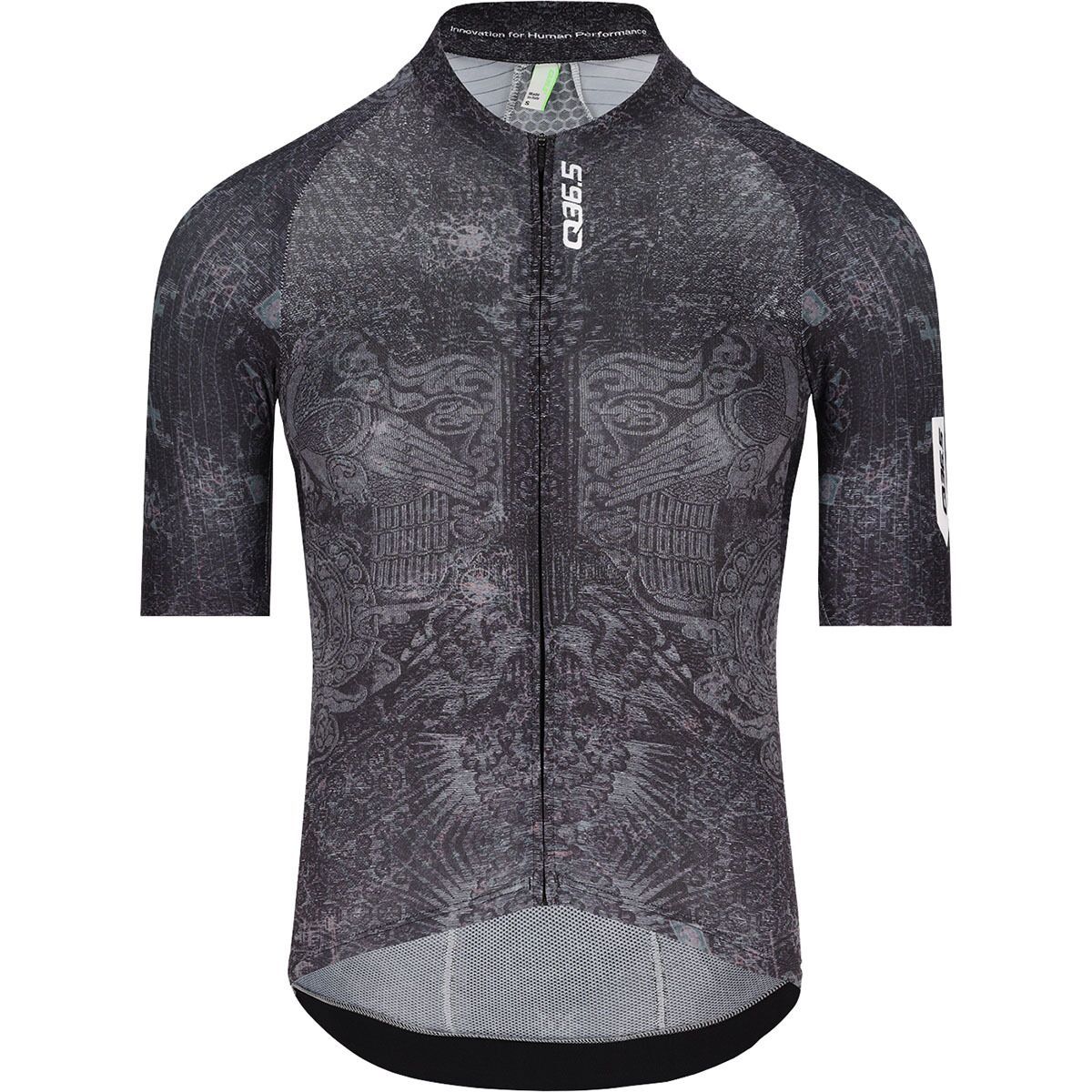 Q36.5 Gregarius Pro Damask Jersey - Men's Black, M