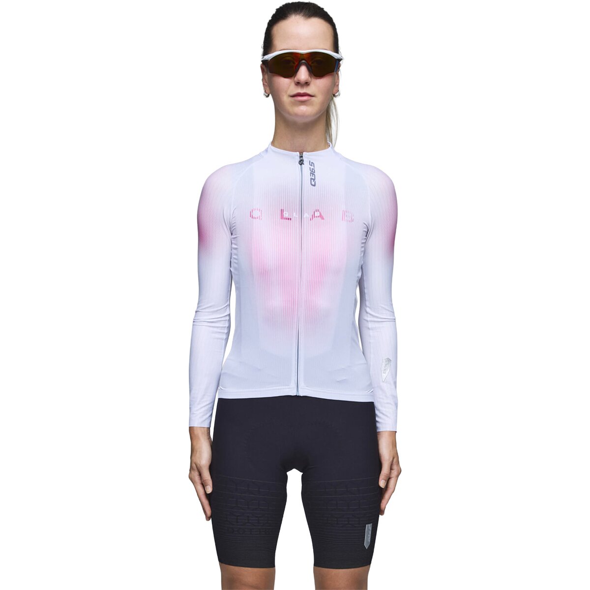 Q36.5 Q36.5 Gregarius Hybrid Light Long-Sleeve Jersey - Women's Gazzetta Pink, M