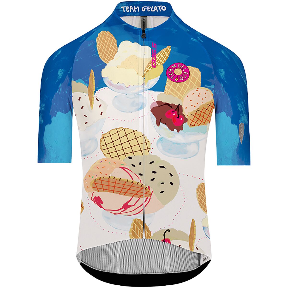 Q36.5 Q36.5 Gregarius Pro Team Gelato Jersey - Men's White, XL