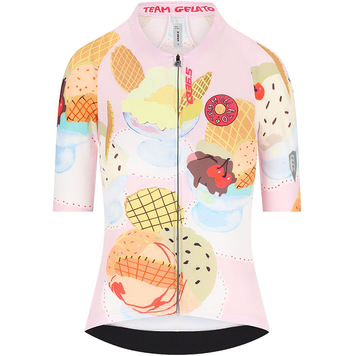 Q36.5 Q36.5 Gregarius Pro Team Gelato Jersey - Women's White, L
