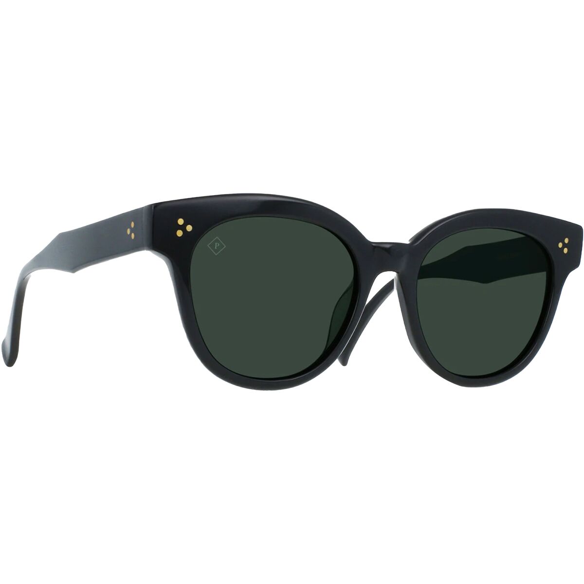 Raen Optics RAEN optics Nikol 52 Polarized Sunglasses Crystal Black/Green Polarized, One Size