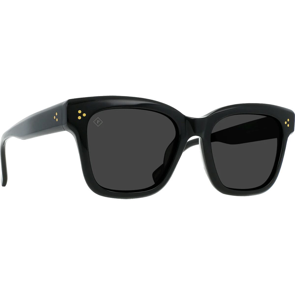 Raen Optics RAEN optics Breya Polarized Sunglasses Recycled Black/Smoke Polarized, 54 - Men's