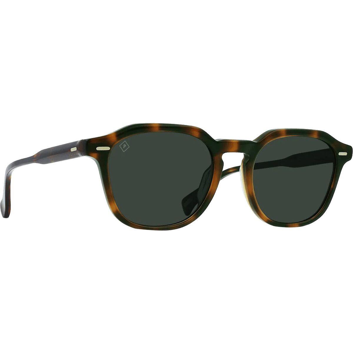 Raen Optics RAEN optics Clyve Polarized Sunglasses Espresso Tortoise/Green Polarized, 52 - Men's
