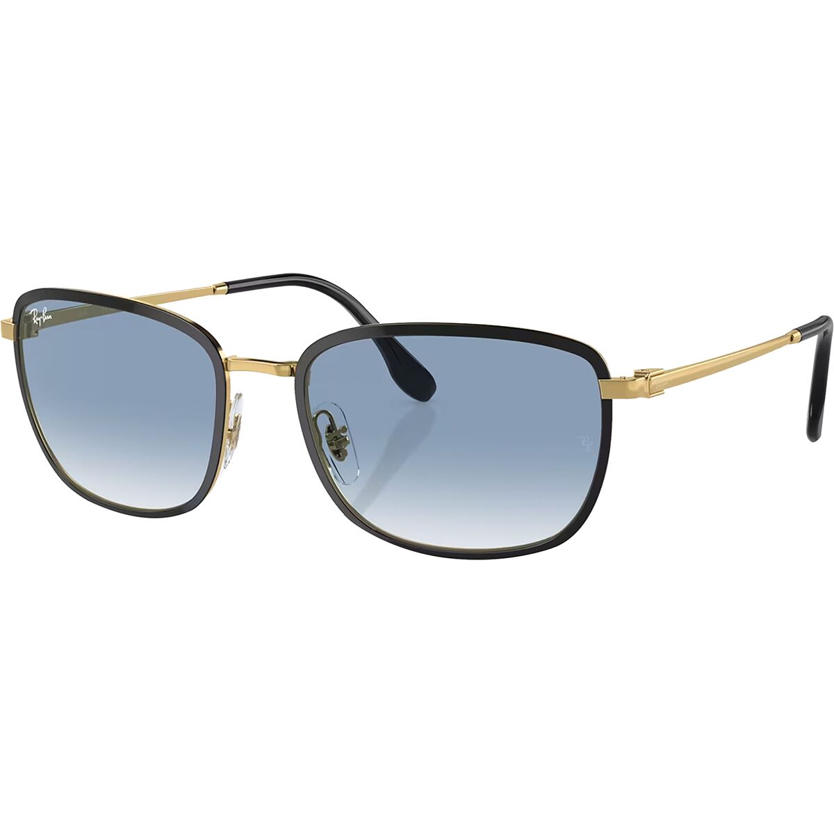 Ray-Ban Ray-Ban RB3705 Urban Metals Sunglasses Gold/Clear Gradient Blue, 57