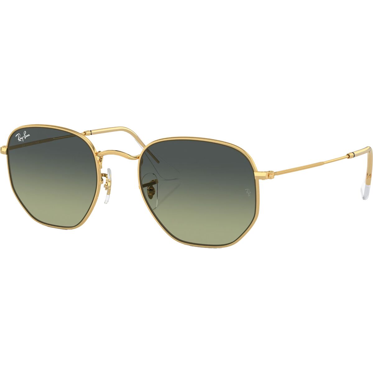 Ray-Ban Ray-Ban Hexagonal Sunglasses Arista/Green Vintage, 54