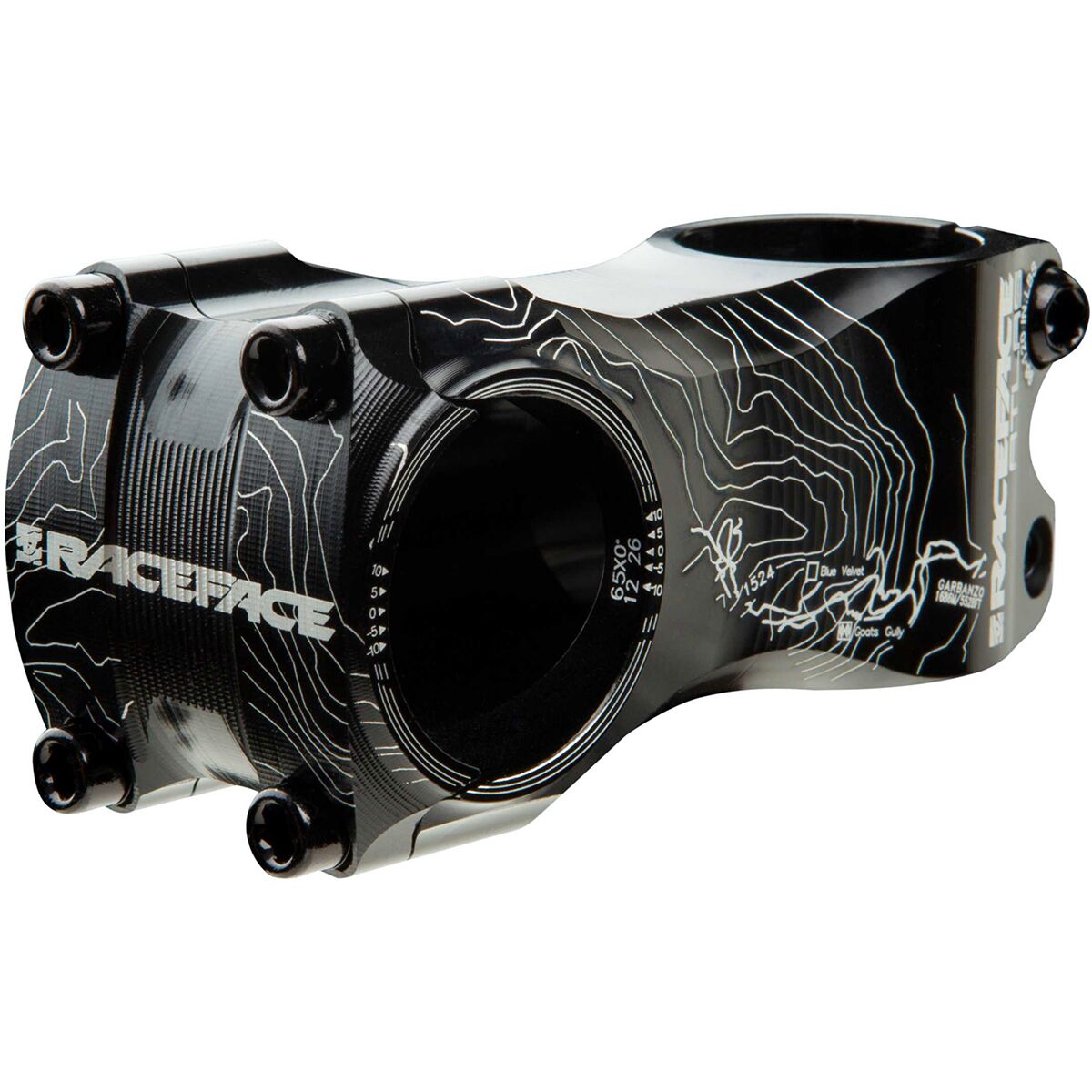 Race Face Atlas Stem Black, 65mm/0 Degree, One Size