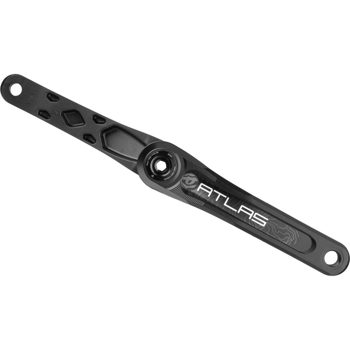 Race Face Atlas Cinch Crank Arms Black, 165mm