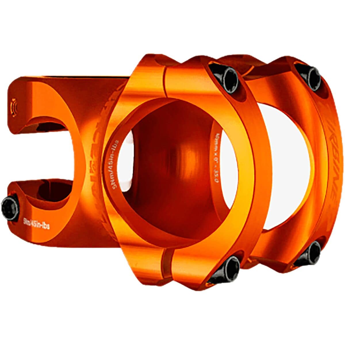 Race Face Turbine-R 35 Stem Orange, 40mm/0 Degree