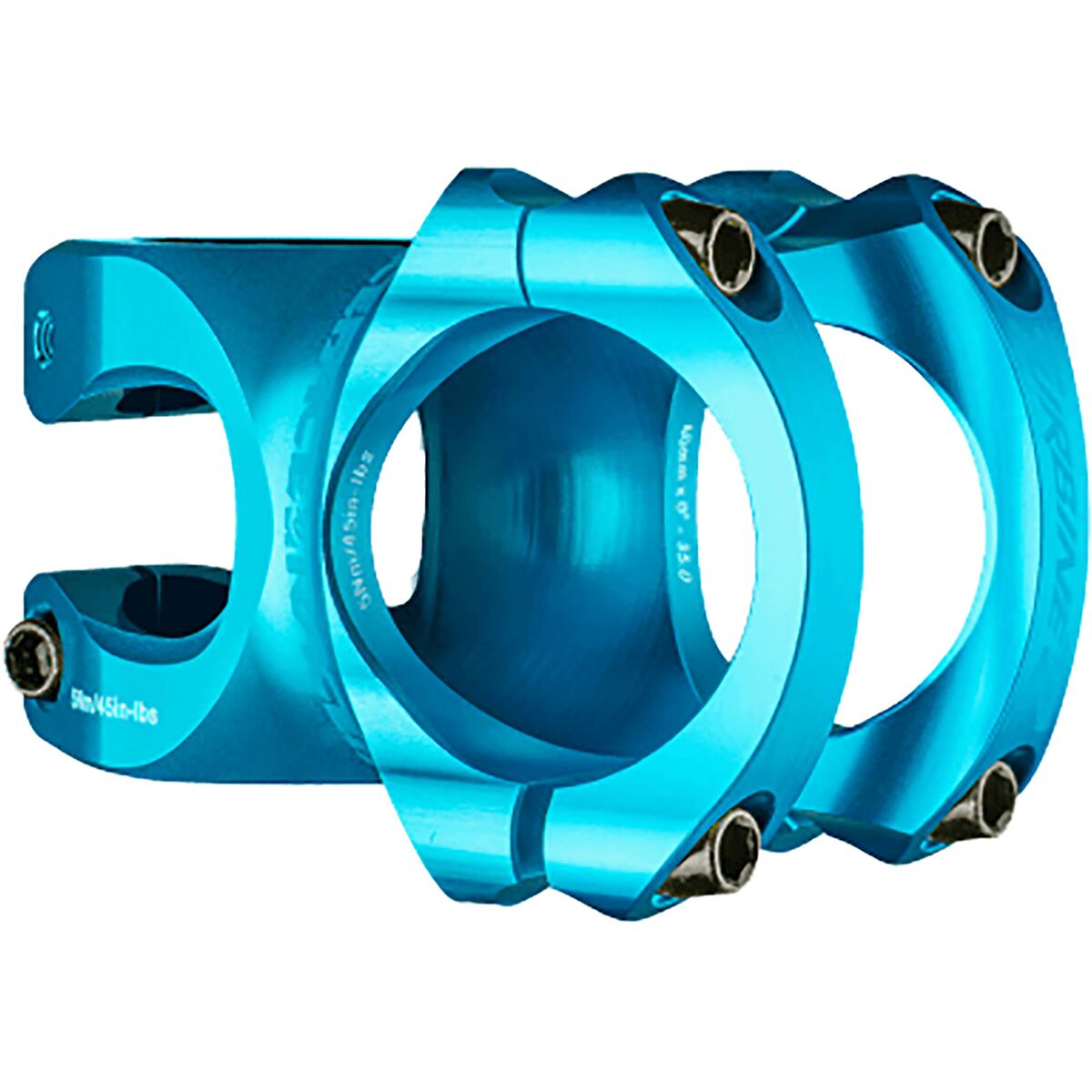 Race Face Turbine-R 35 Stem Turquoise, 32mm/0 Degree