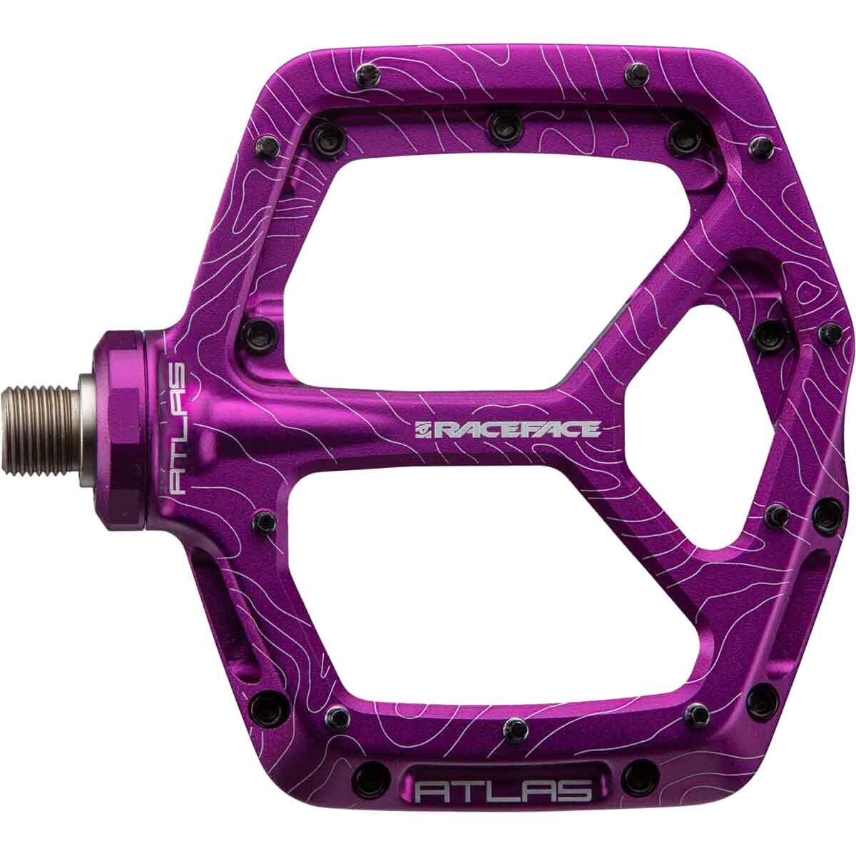 Race Face | Atlas 22 Platform Pedals Purple | Aluminum