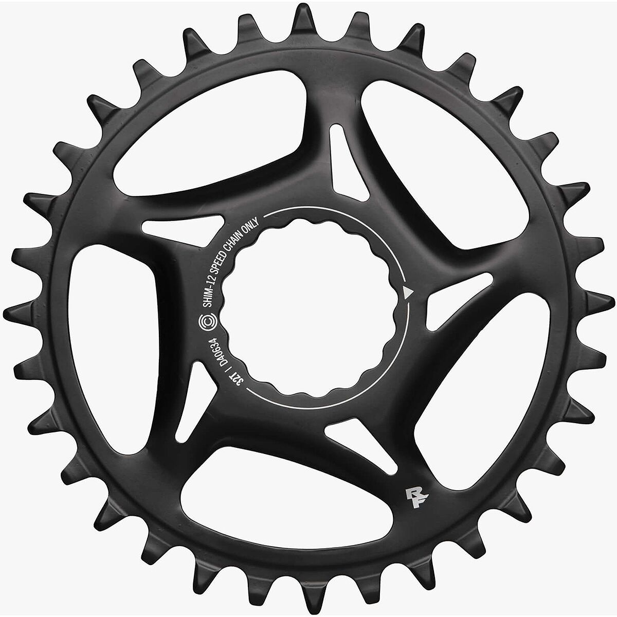 Race Face | Cinch Steel Shimano 12 Spd Chainring | Black | 32