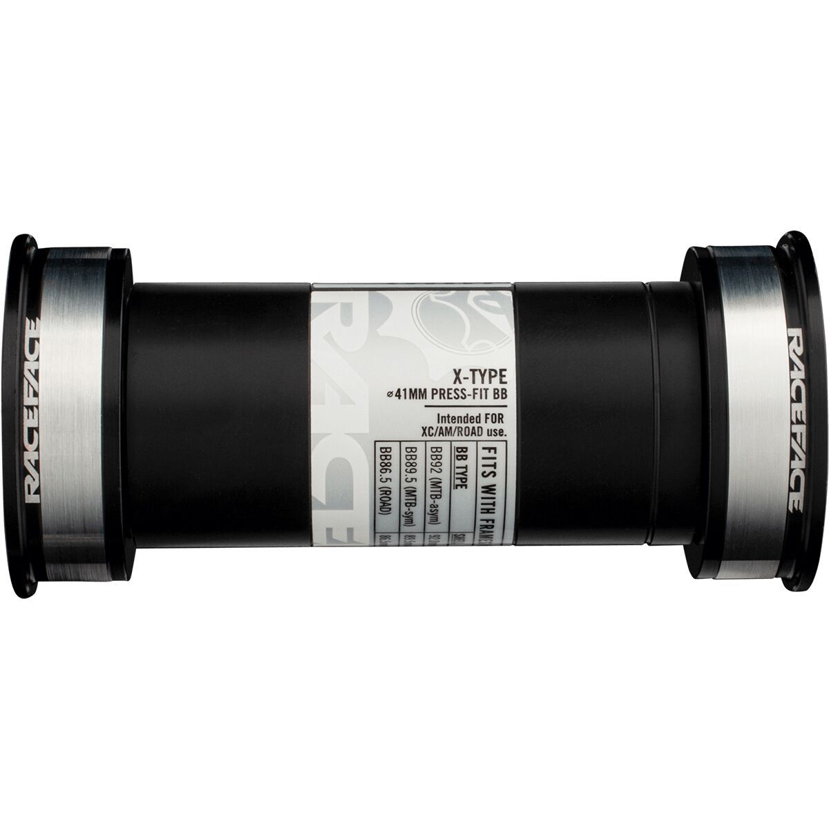 Race Face EXI BB124 Bottom Bracket Double Row Bearing, 41mm ID x 124mm Shell x 24mm Spindle