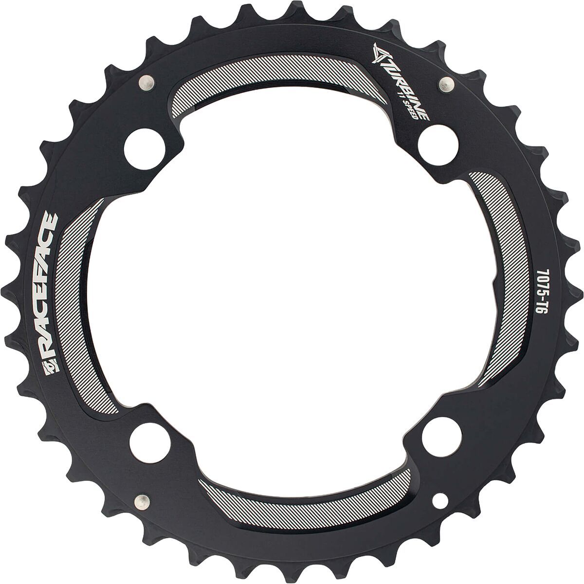 Race Face Turbine 11-Speed Chainring Black, 104mm BCD, 36t
