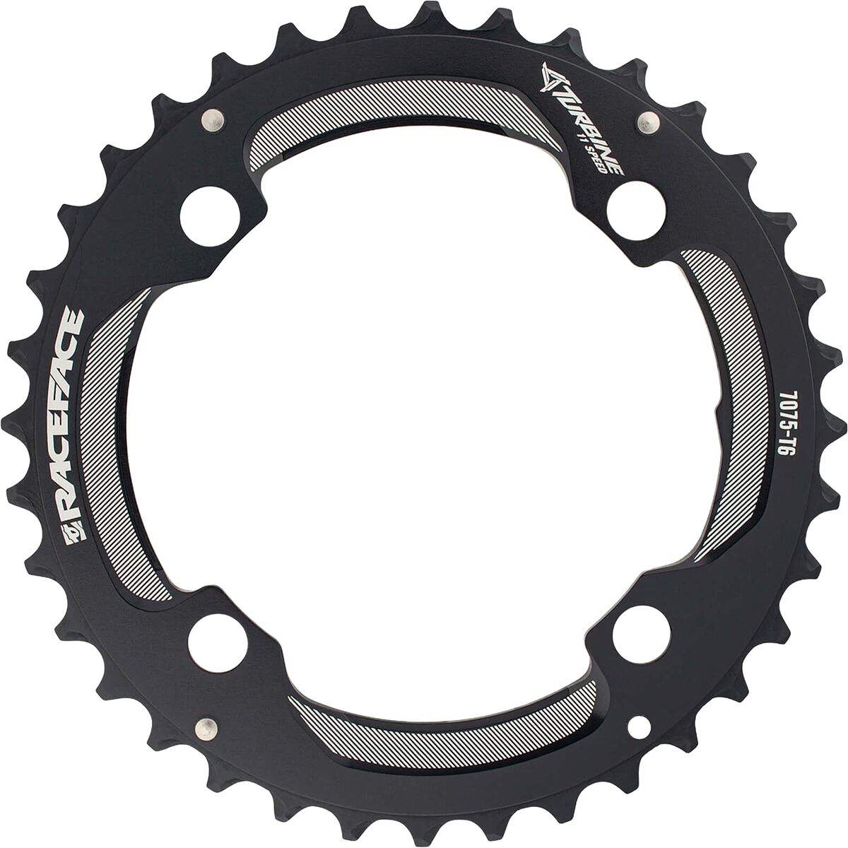 Race Face Turbine 11-Speed Chainring Black, 64mm BCD, 28t