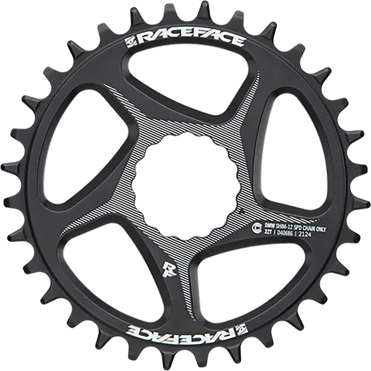 Race Face Cinch Direct Mount Chainring - Super Boost Black, 32t