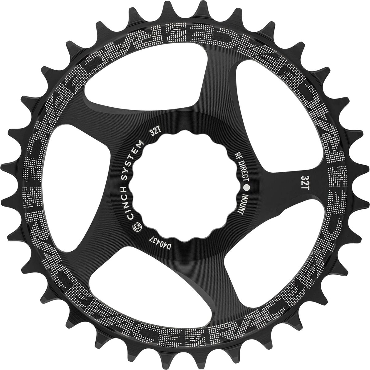 Race Face Era Cinch Direct Mount Wide Chainring Black, 32t, Narrow-Wide