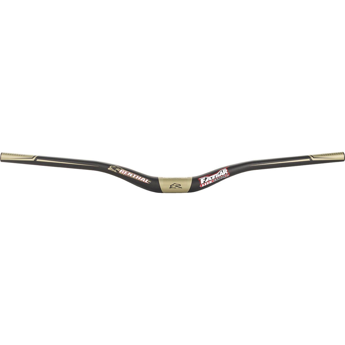 Renthal Fatbar Lite Carbon 35 Handlebar Unidirectional Carbon, 30mm Rise