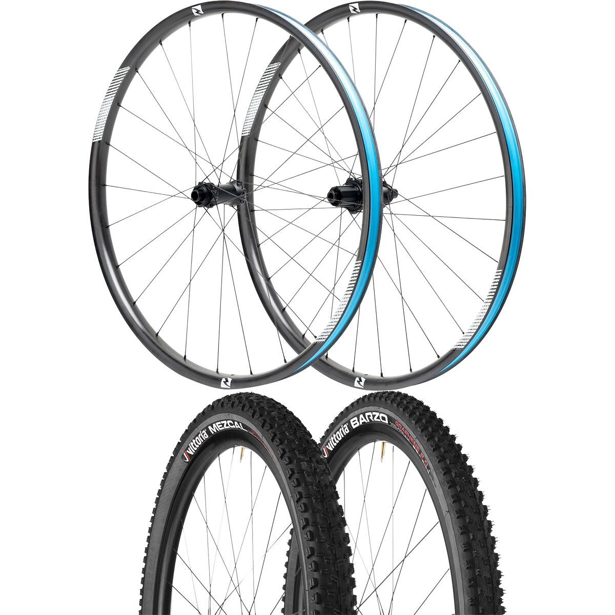 Reynolds TR 309/289 XC 29in Boost Wheelset/Vittoria Tire Set Anthracite/Black, Barzo/Mezcal, 29x2.25