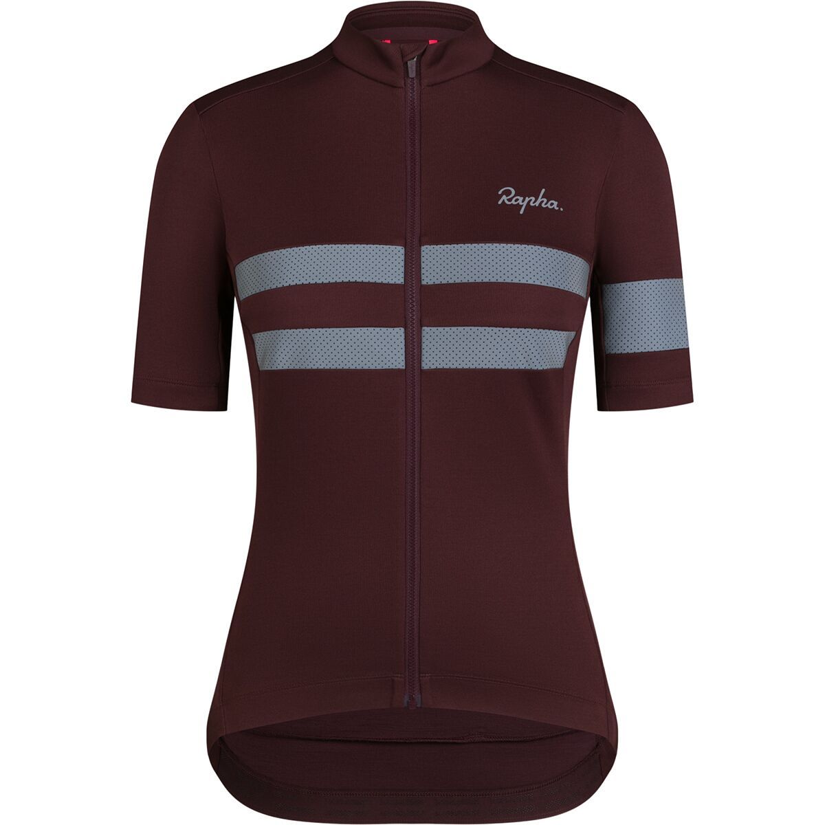 Rapha Rapha Brevet Jersey - Women's Fudge/Silver Reflective, M