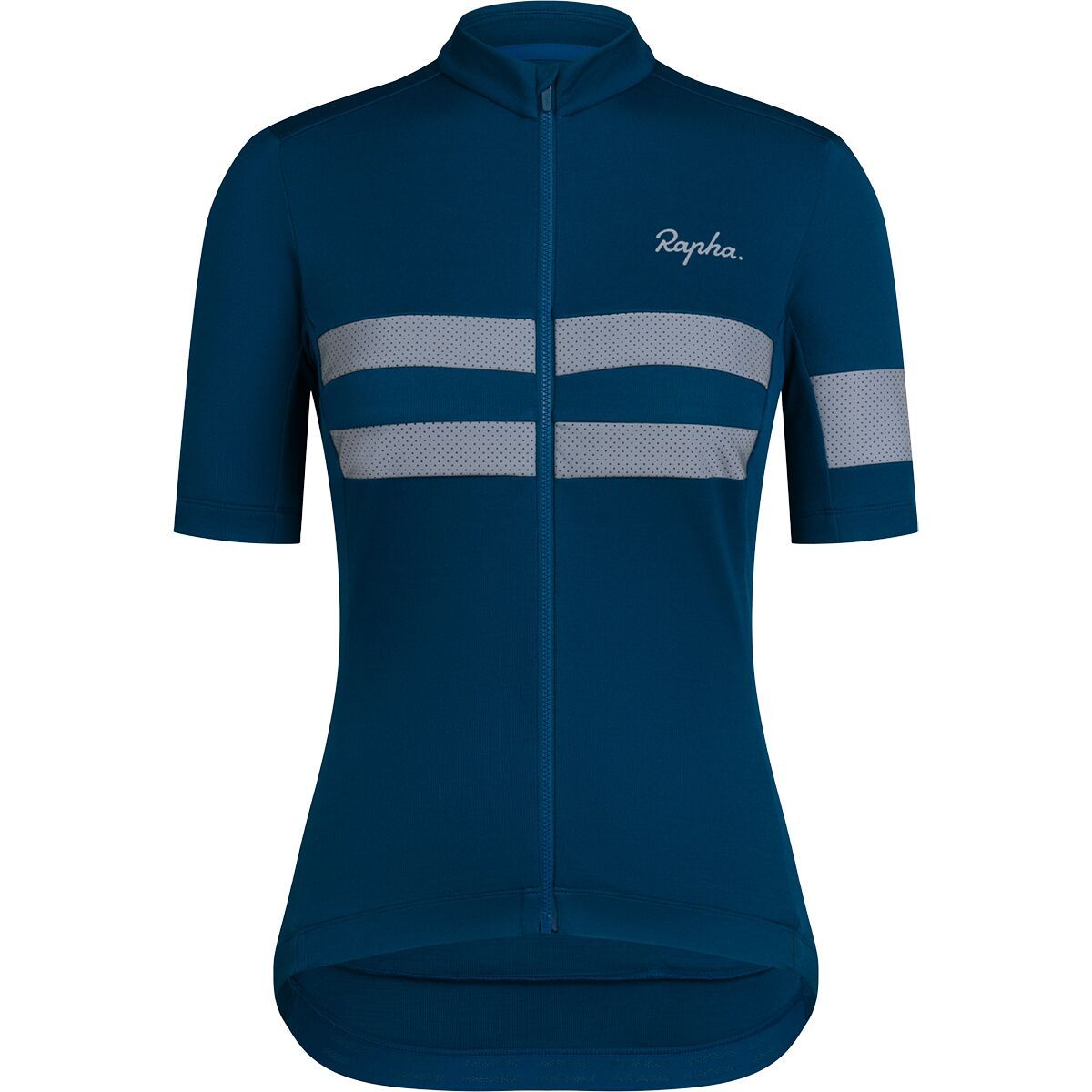 Rapha Rapha Brevet Jersey - Women's Jewelled Blue/Silver Reflective, L
