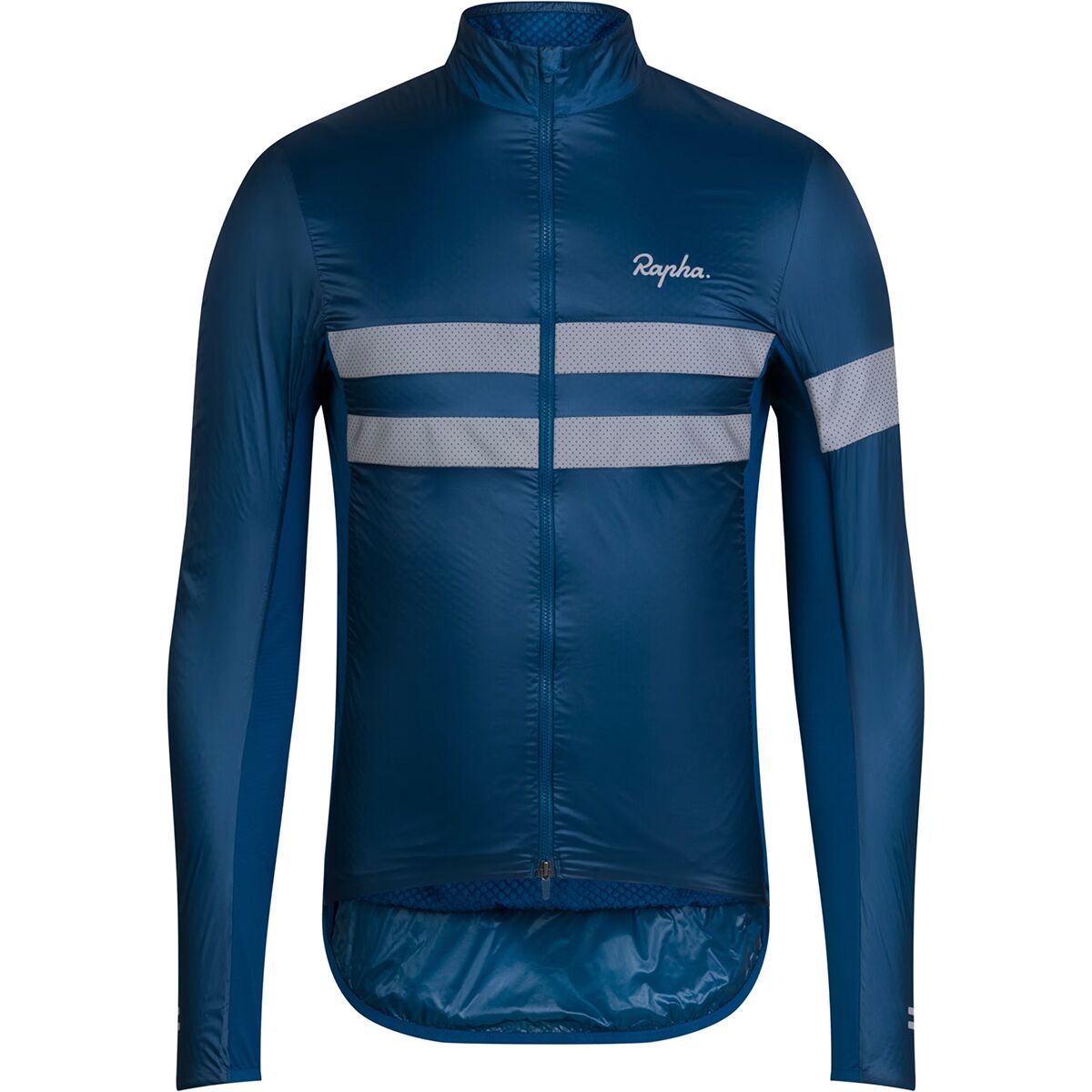 Rapha Brevet Insulated Jacket - Men's Jewelled Blue/Silver Reflective, M