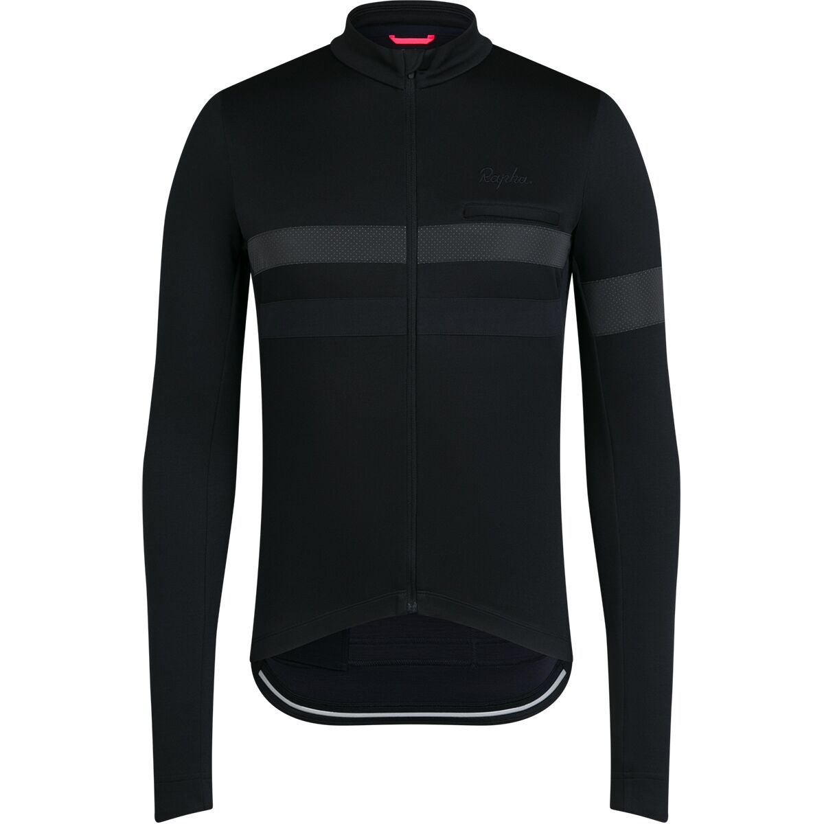 Rapha Rapha Brevet Long-Sleeve Jersey - Men's Black/Black, S