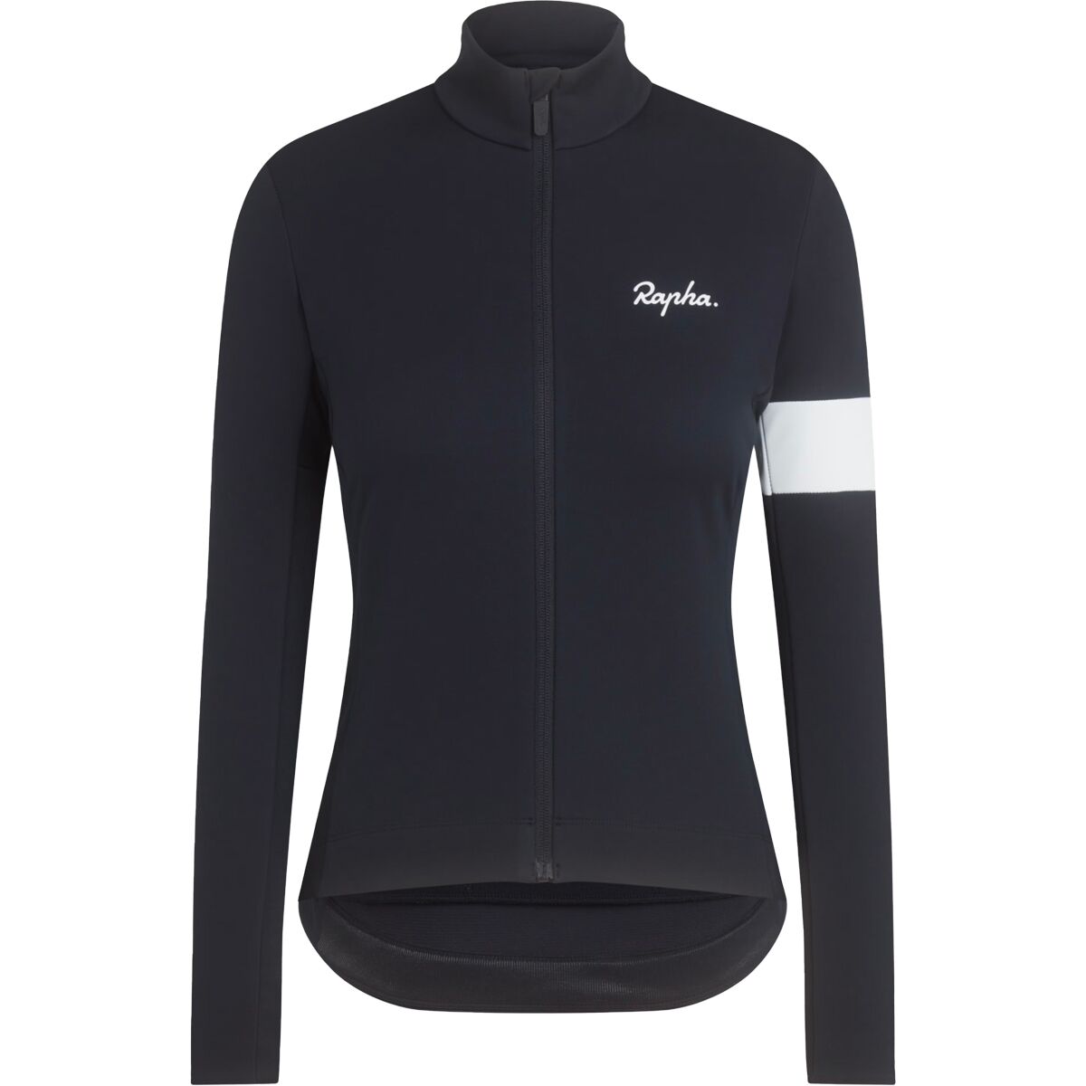 Rapha Rapha Core Winter Jacket - Women's Black/White 2, L - $200.00 at Competitive Cyclist