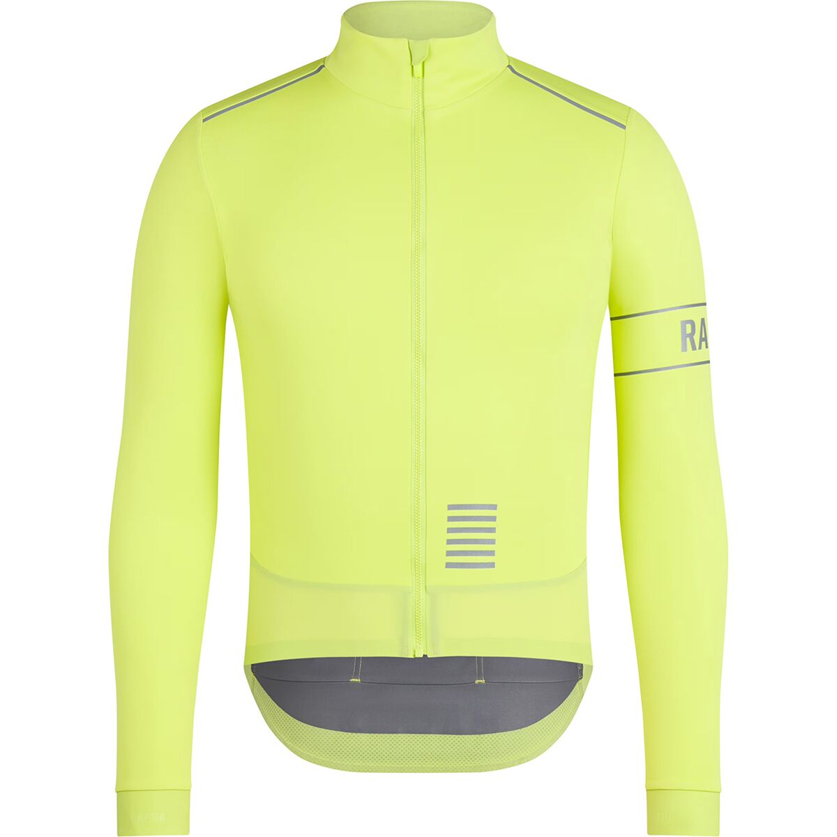 Rapha Rapha Pro Team Long-Sleeve GORE-TEX INFINIUM Jersey - Men's Bright Lime/Silver Reflective, S