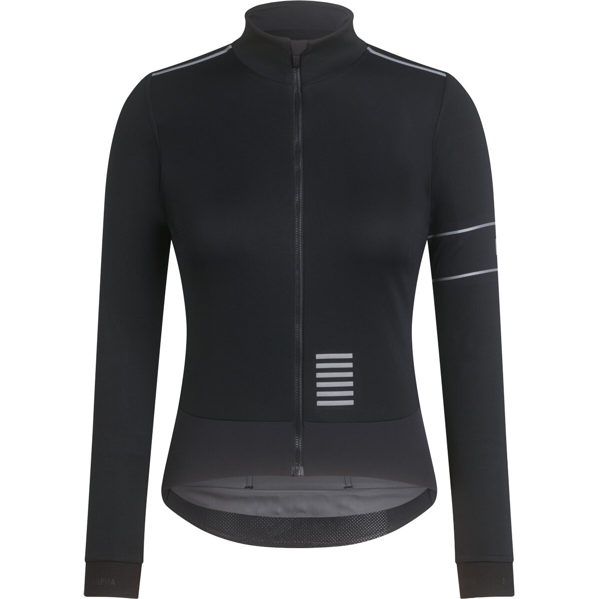 Rapha Pro Team Infinium Long-Sleeve Gore-Tex Jersey - Women's Black/Black, S