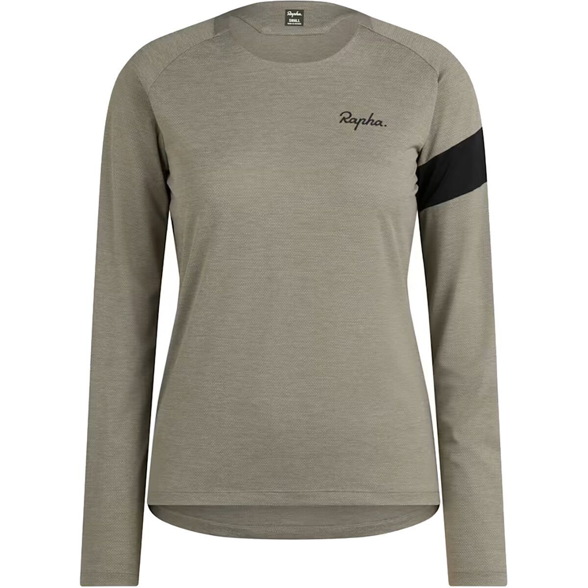 Rapha Trail Long-Sleeve Technical T-Shirt - Women's Khaki/Black, L