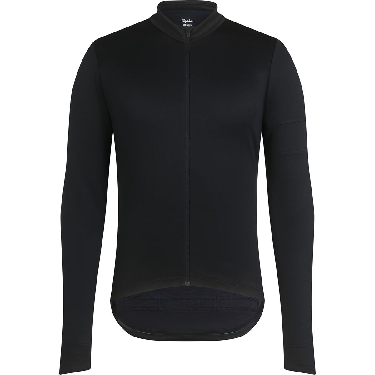 Rapha Classic Long-Sleeve Jersey - Men's Black/Black, XL