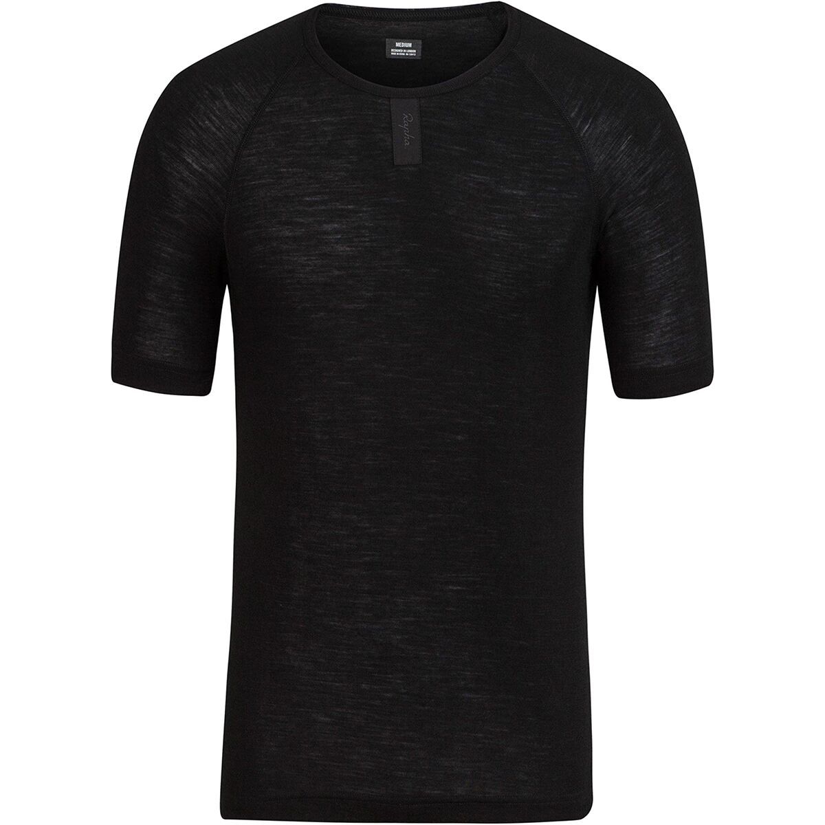 Rapha Merino Short-Sleeve Base Layer - Men's Black, S