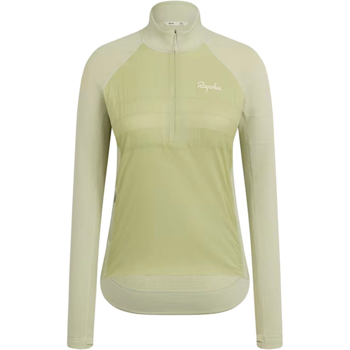 Rapha Rapha Explore Zip Neck Pullover - Women's Lint/Aloe Wash, L