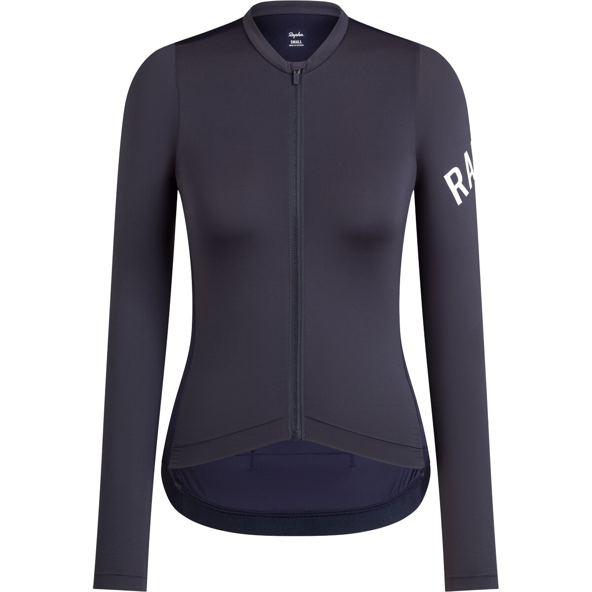 Rapha Pro Team Long-Sleeve Jersey - Women's Dark Grey / Dark Navy, XXS