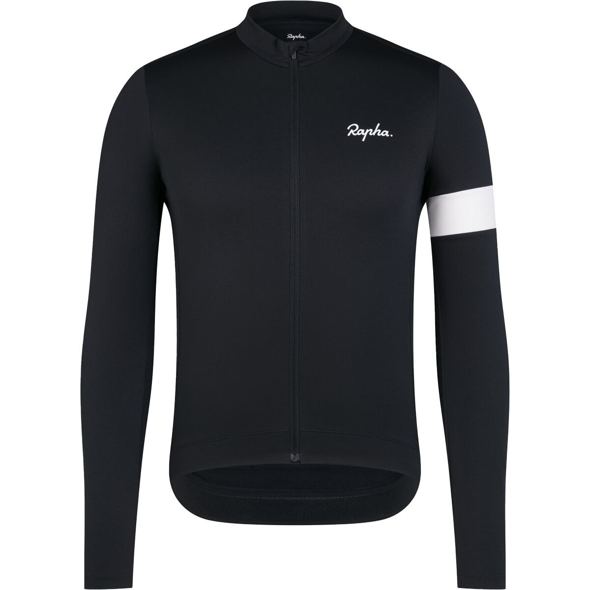 Rapha Rapha Core Thermal Long Sleeve Jersey - Men's Black/White, L