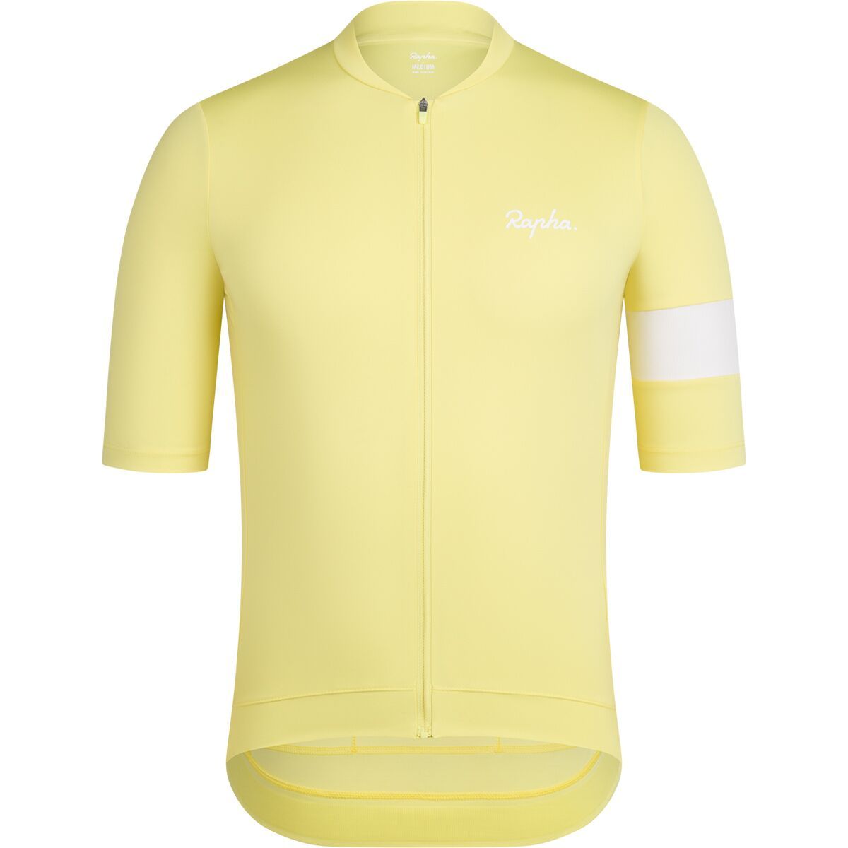 Rapha Rapha Core Jersey - Men's Canary Yellow/White Alyssum, S